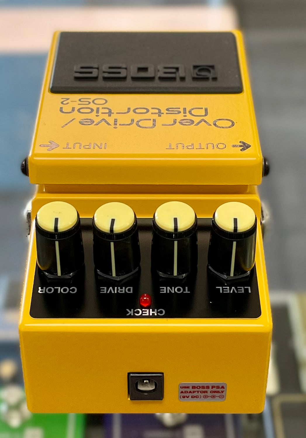 Boss OS-2 Overdrive/Distortion Pedal- Taiwan - October 2017 ( As new - IN BOX) ( Pre Owned)-Boss-Infinite Music