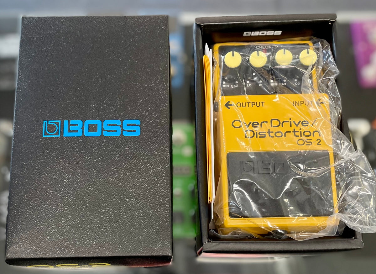 Boss OS-2 Overdrive/Distortion Pedal- Taiwan - October 2017 ( As new - IN BOX) ( Pre Owned)-Boss-Infinite Music