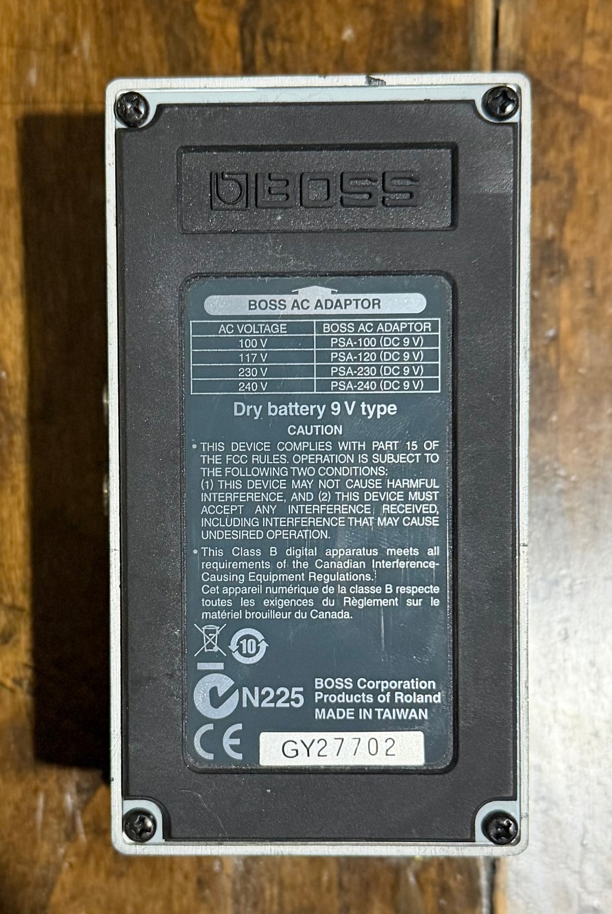 Boss PH-3 Phase Shifter Pedal- Taiwan - May 2009 ( NO BOX) ( Pre Owned)-Boss-Infinite Music