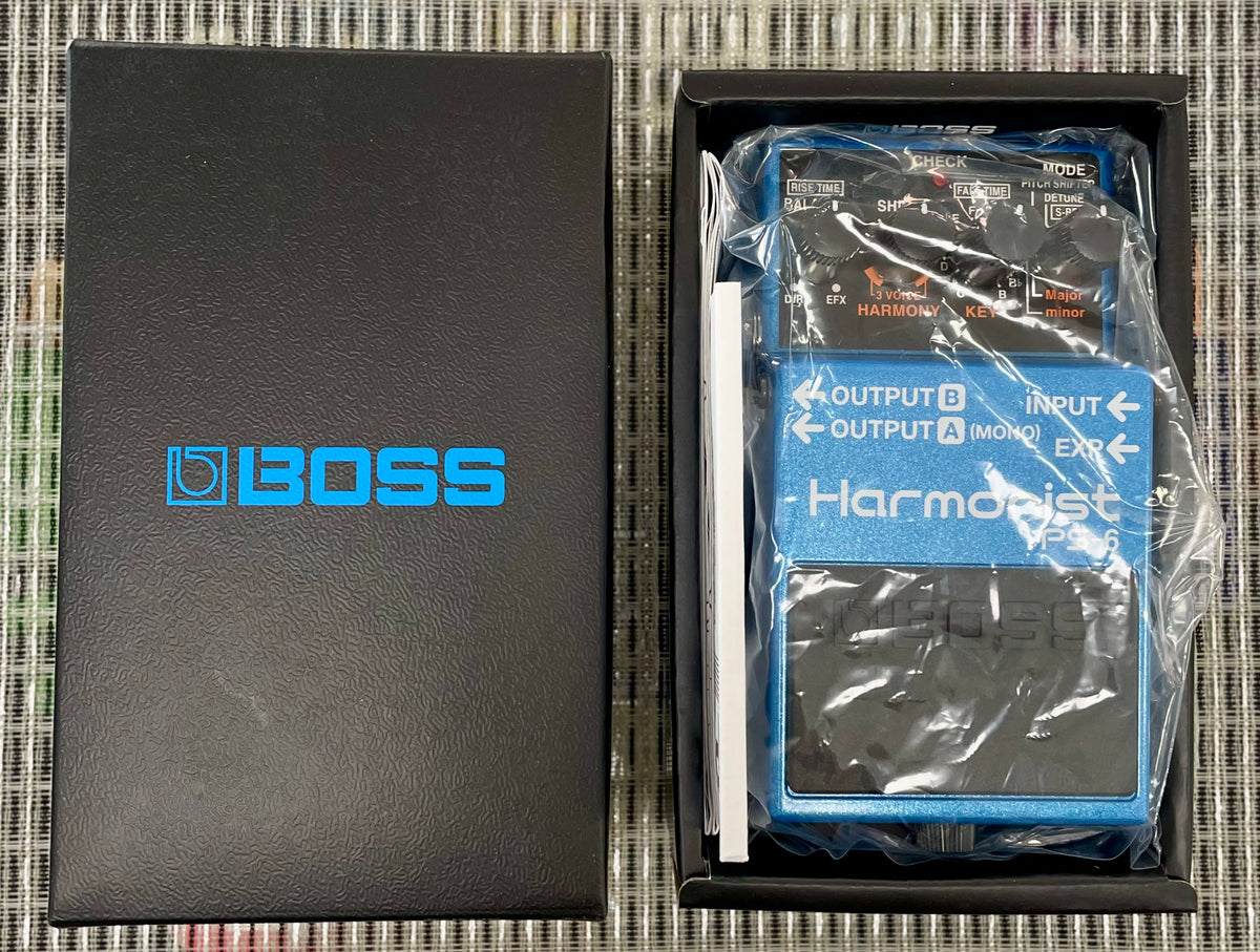 Boss PS-6 Harmonist Pedal- Taiwan -January 2016 ( As new - IN BOX) ( Pre Owned) E2G3298-Boss-Infinite Music