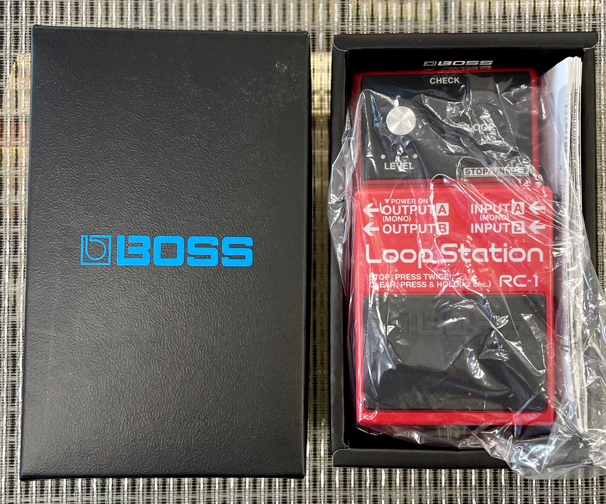 Boss RC-1 Loop Station Pedal- Taiwan - September 2015 (As New... IN BOX) ( Pre Owned) E8F4159-Boss-Infinite Music