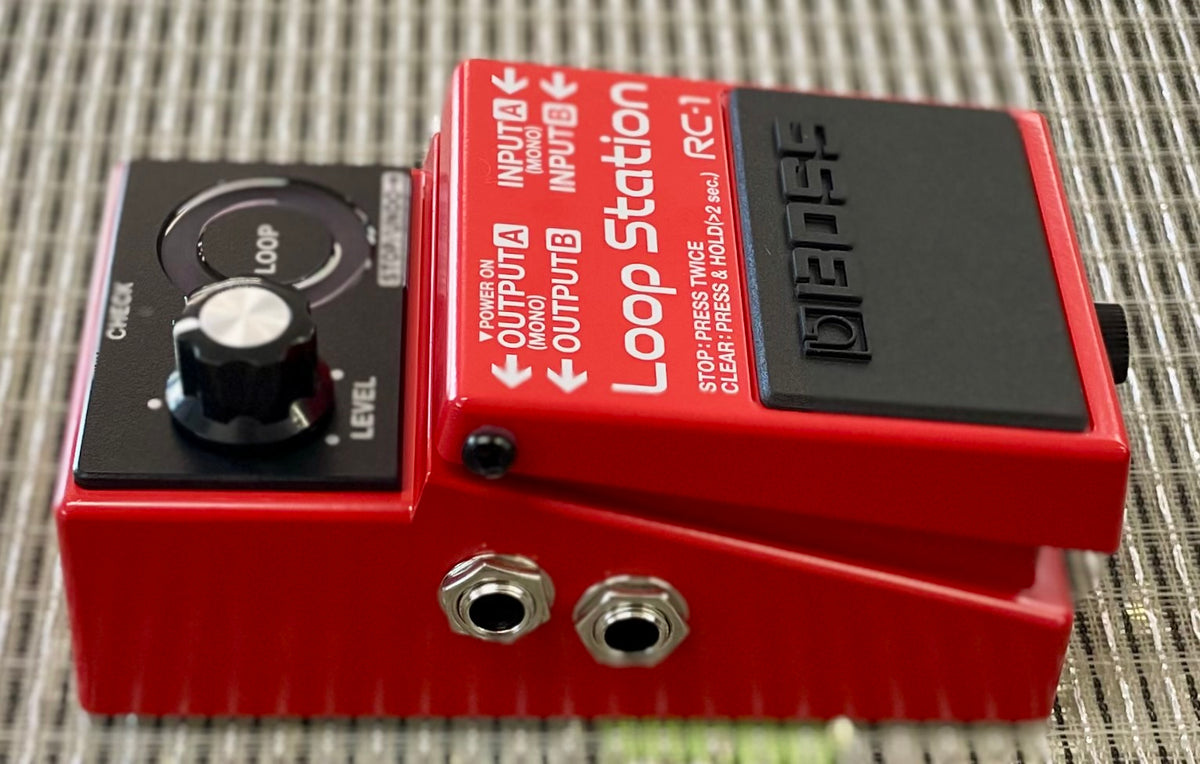 Boss RC-1 Loop Station Pedal- Taiwan - September 2015 (As New... IN BOX) ( Pre Owned) E8F4159-Boss-Infinite Music