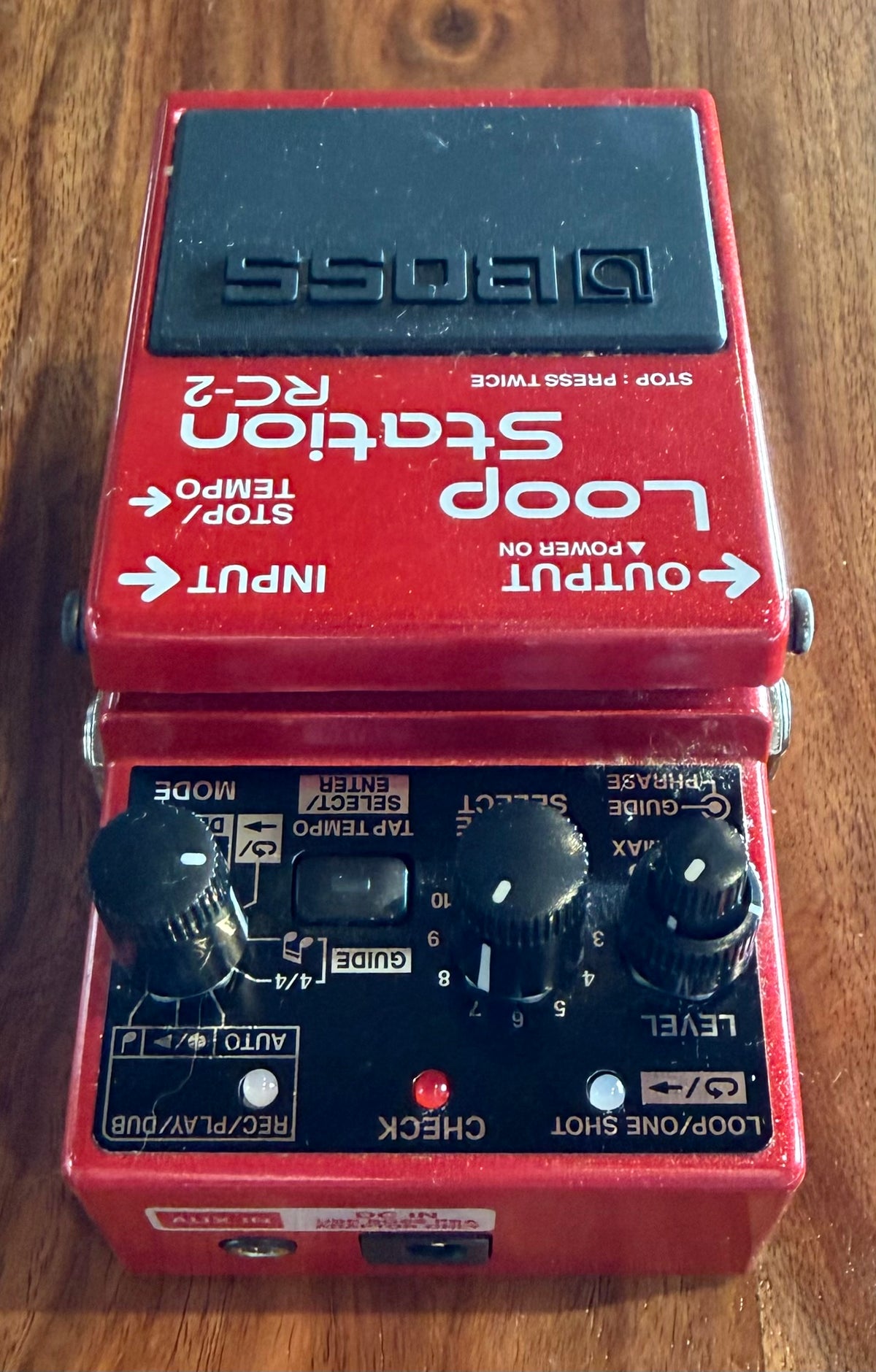Boss RC-2 Loop Station Pedal- Taiwan - Aug 2010 (IN BOX) ( Pre Owned) OZ74751-Boss-Infinite Music