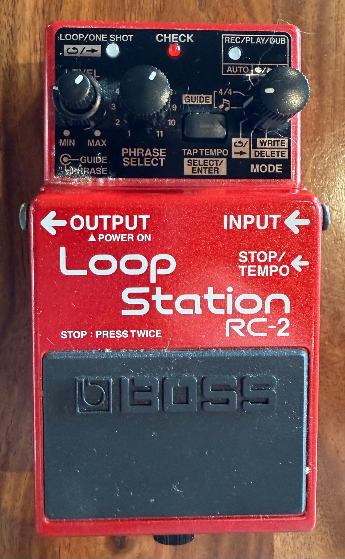 Boss RC-2 Loop Station Pedal- Taiwan - Aug 2010 (IN BOX) ( Pre Owned) OZ74751-Boss-Infinite Music