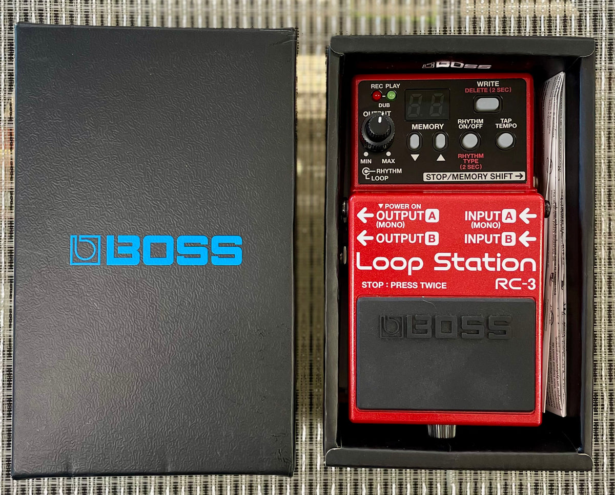 Boss RC-3 Loop Station Pedal- Taiwan - September 2015 (As New... IN BOX) ( Pre Owned) U8F3889-Boss-Infinite Music