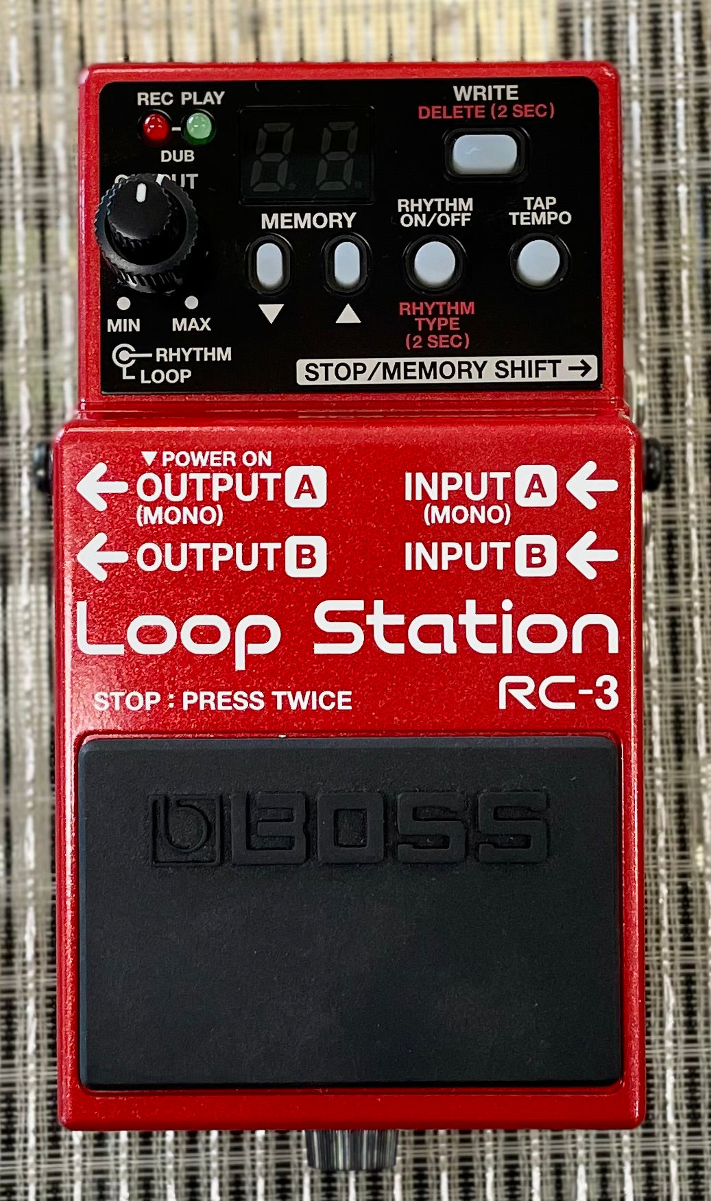 Boss RC-3 Loop Station Pedal- Taiwan - September 2015 (As New... IN BOX) ( Pre Owned) U8F3889-Boss-Infinite Music