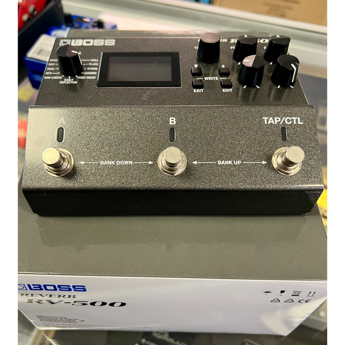 Boss RV-500 Reverb Effects Pedal (Pre Owned, Has Box)-Boss-Infinite Music