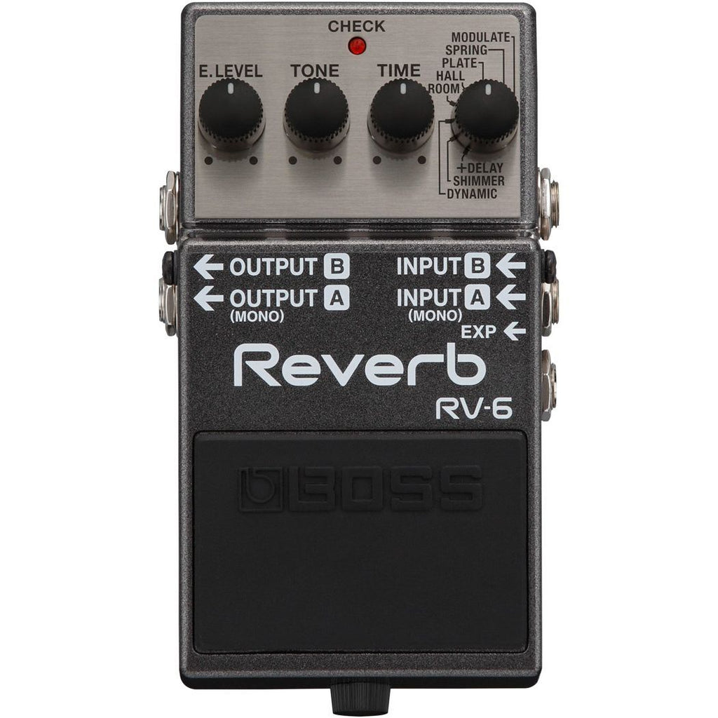 Boss RV-6 Digital Reverb Guitar Pedal-Boss-Infinite Music