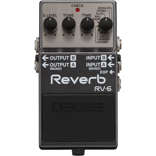 Boss RV-6 Digital Reverb Guitar Pedal-Boss-Infinite Music