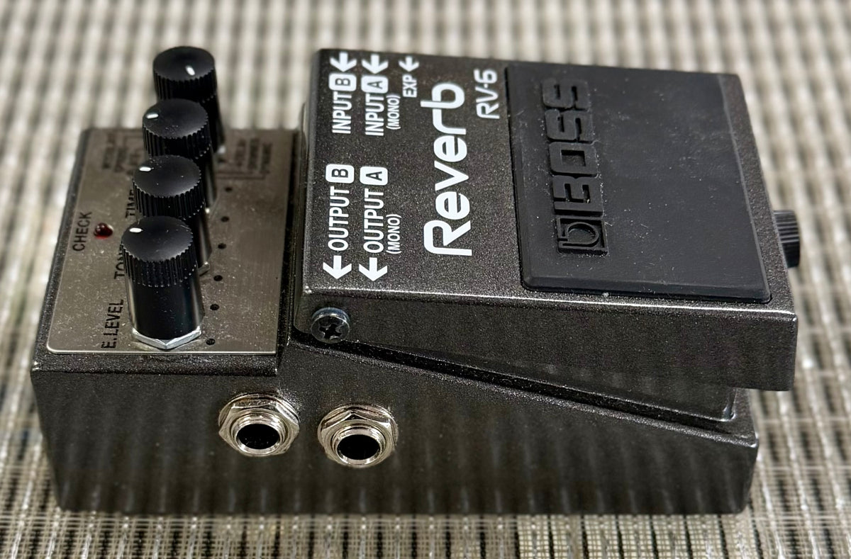 Boss RV-6 Reverb Pedal (Pre Owned- IN BOX) J6S0175-Boss-Infinite Music