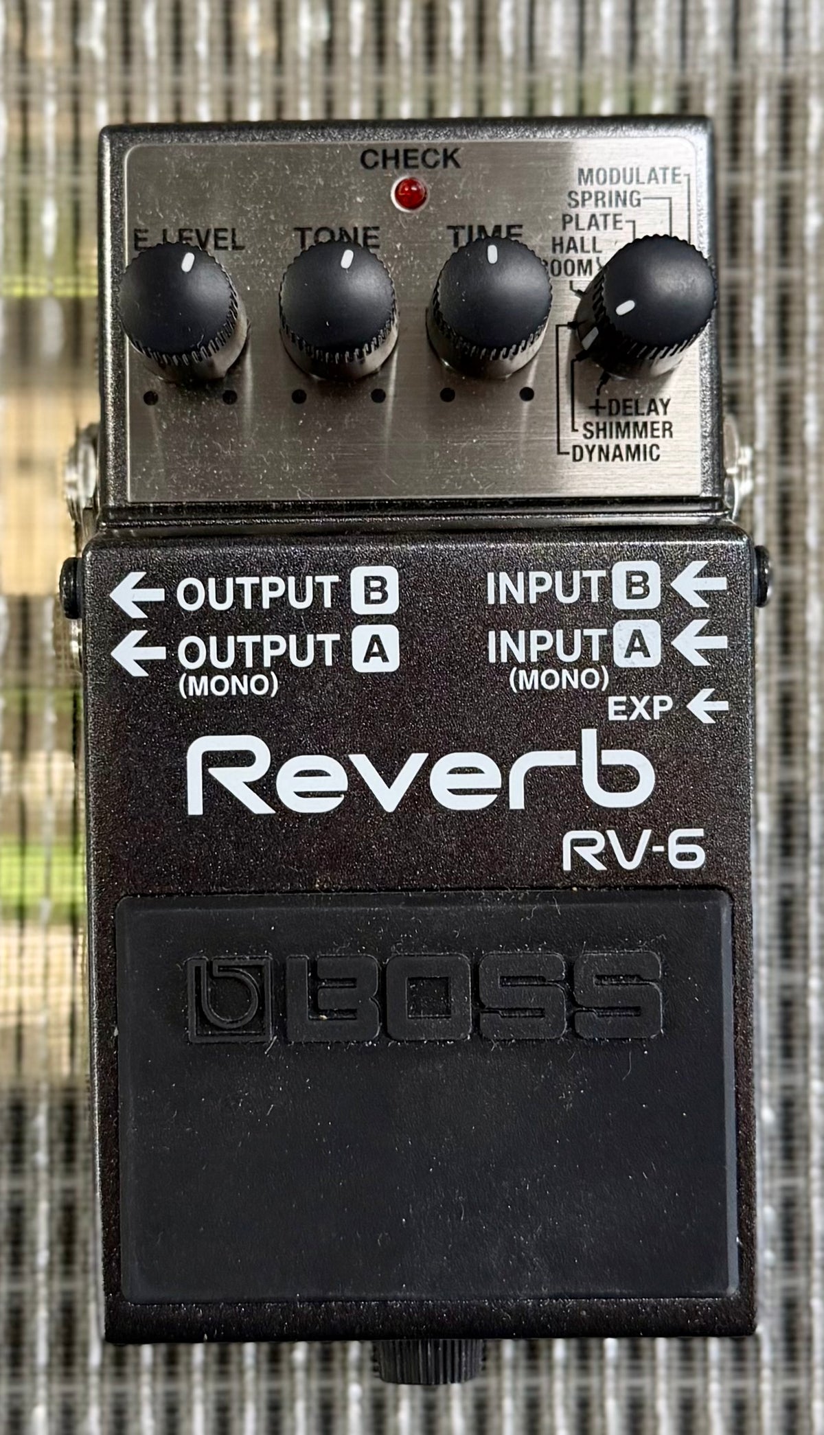 Boss RV-6 Reverb Pedal (Pre Owned- IN BOX) J6S0175-Boss-Infinite Music