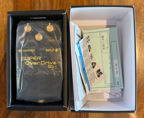 Boss SD-1 4A 40th Anniversary Super Overdrive Pedal - Malaysia - Mar 2021 ( Pre Owned... In Box...Mint) Z4M2862-Boss-Infinite Music