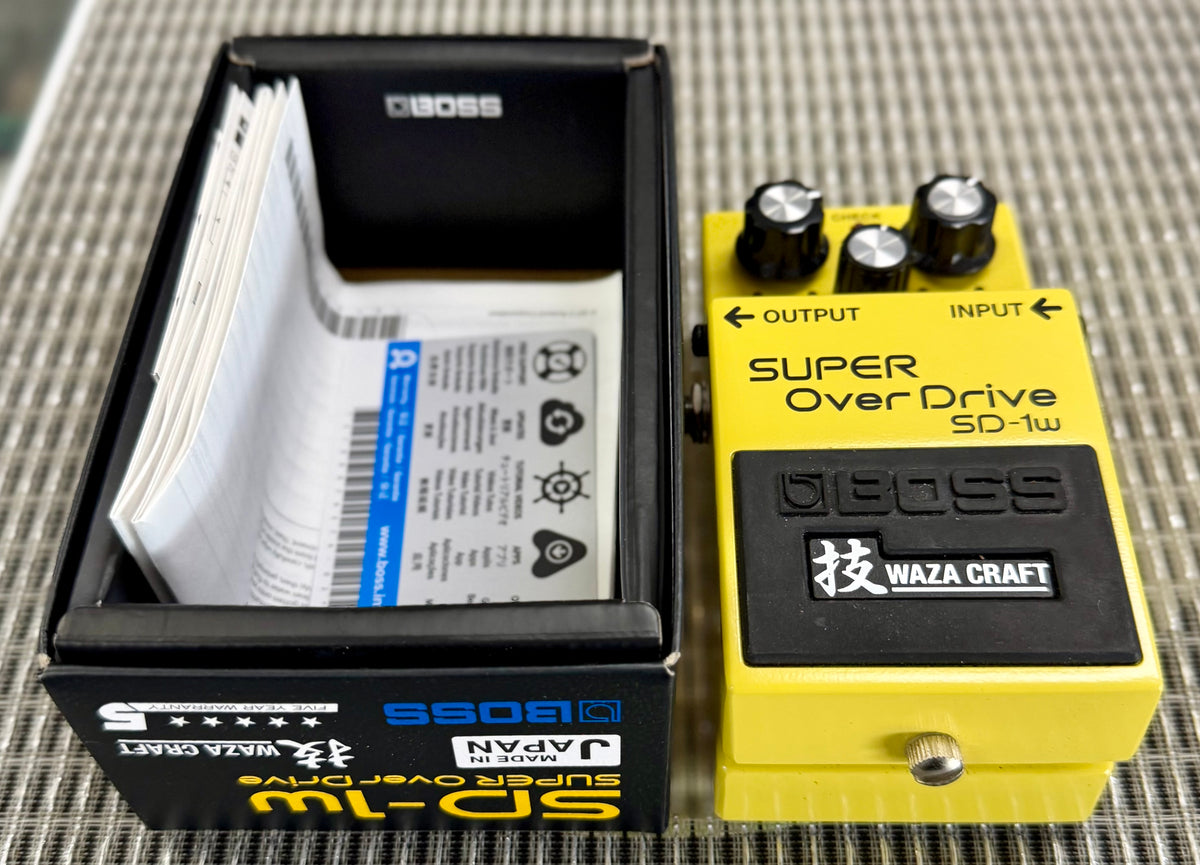 Boss SD-1W Super Overdrive Waza Craft (Pre Owned ... With Box ) A2S9622-Boss-Infinite Music