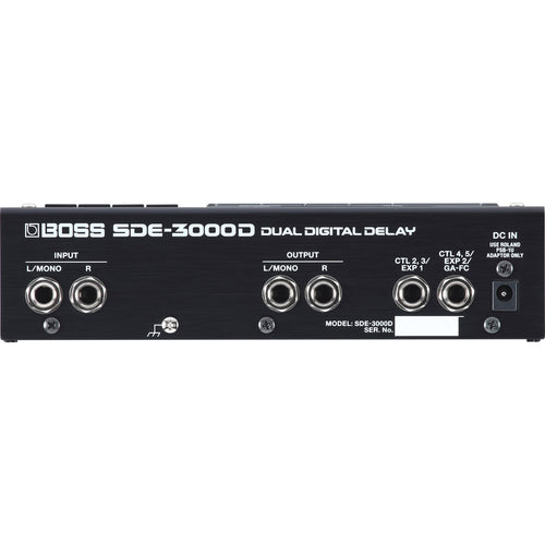 Boss SDE-3000D Dual Digital Delay Pedal-Boss-Infinite Music