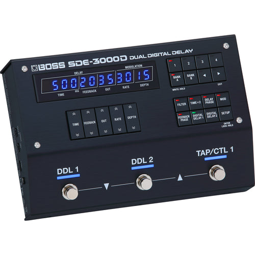 Boss SDE-3000D Dual Digital Delay Pedal-Boss-Infinite Music