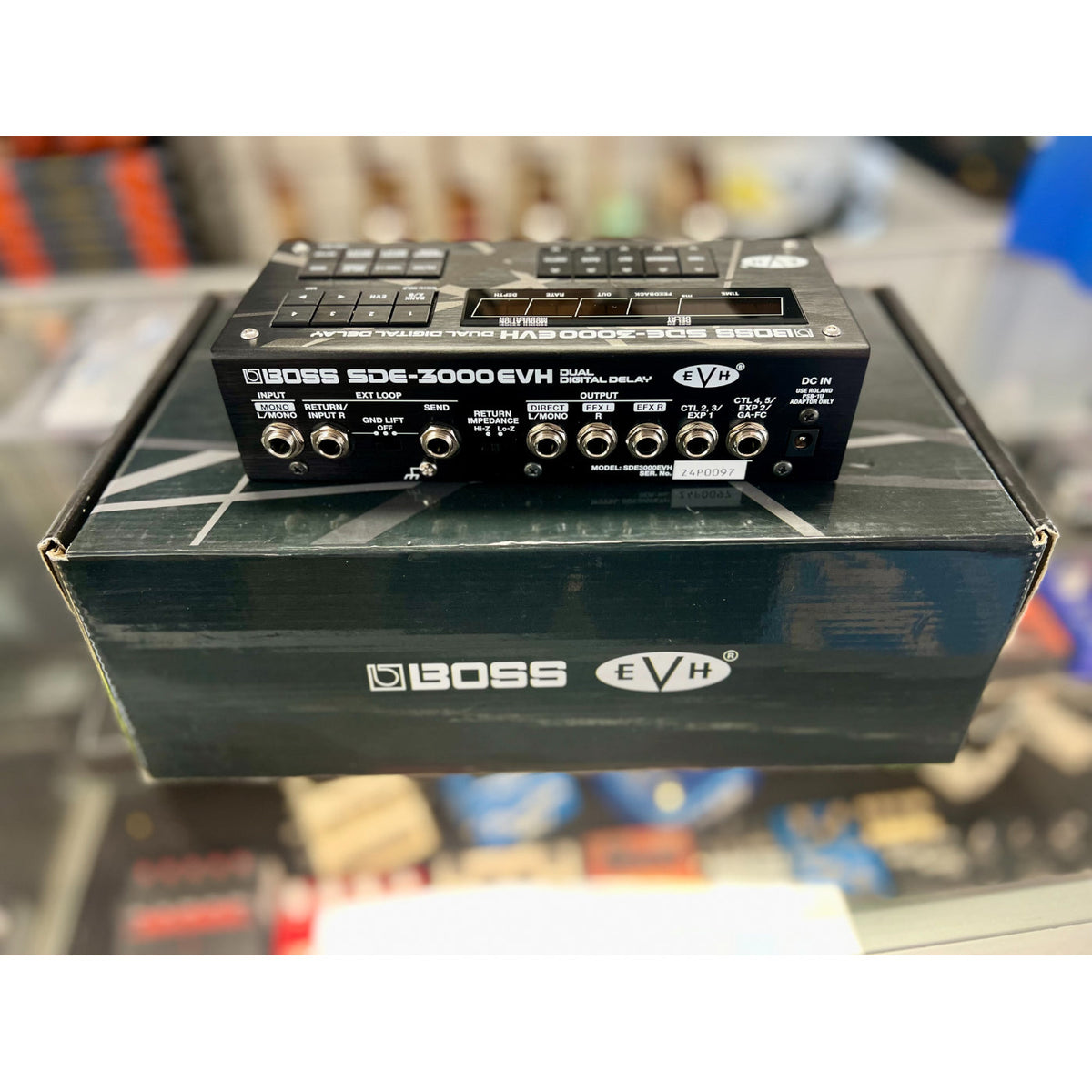 Boss SDE-3000EVH Dual Digital Delay EVH Edition ( EX DEMO)-Boss-Infinite Music