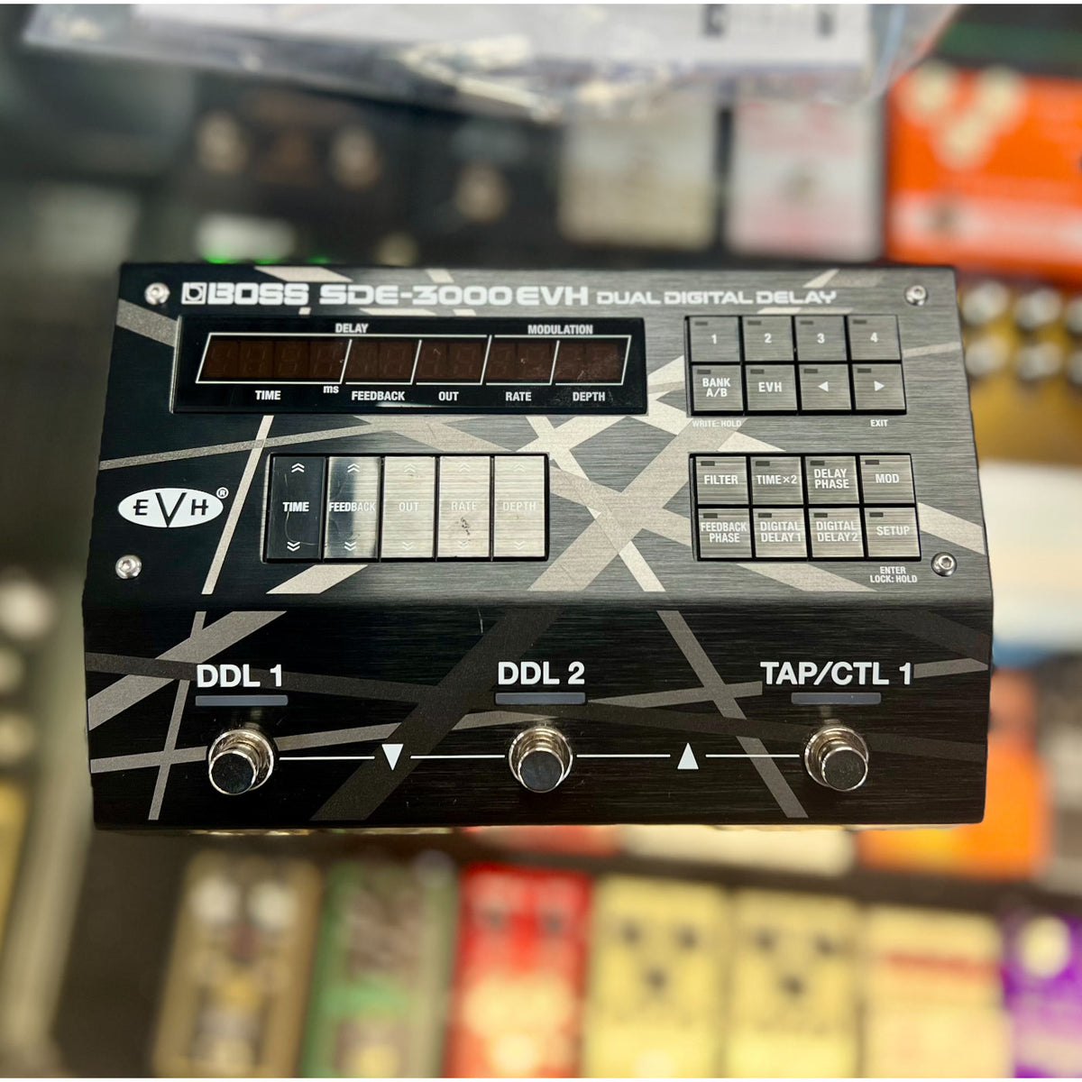 Boss SDE-3000EVH Dual Digital Delay EVH Edition ( EX DEMO)-Boss-Infinite Music
