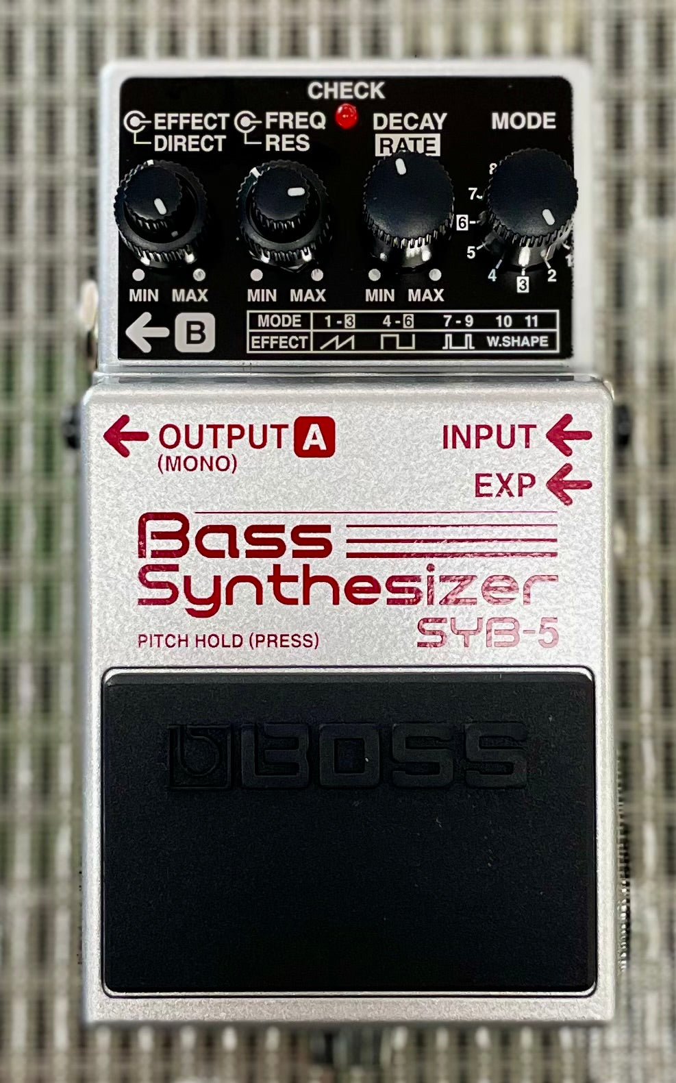 Boss SYB-5 Bass Synthesizer Pedal- Taiwan -September 2015 ( As new - IN BOX) ( Pre Owned) B8F9673-Boss-Infinite Music