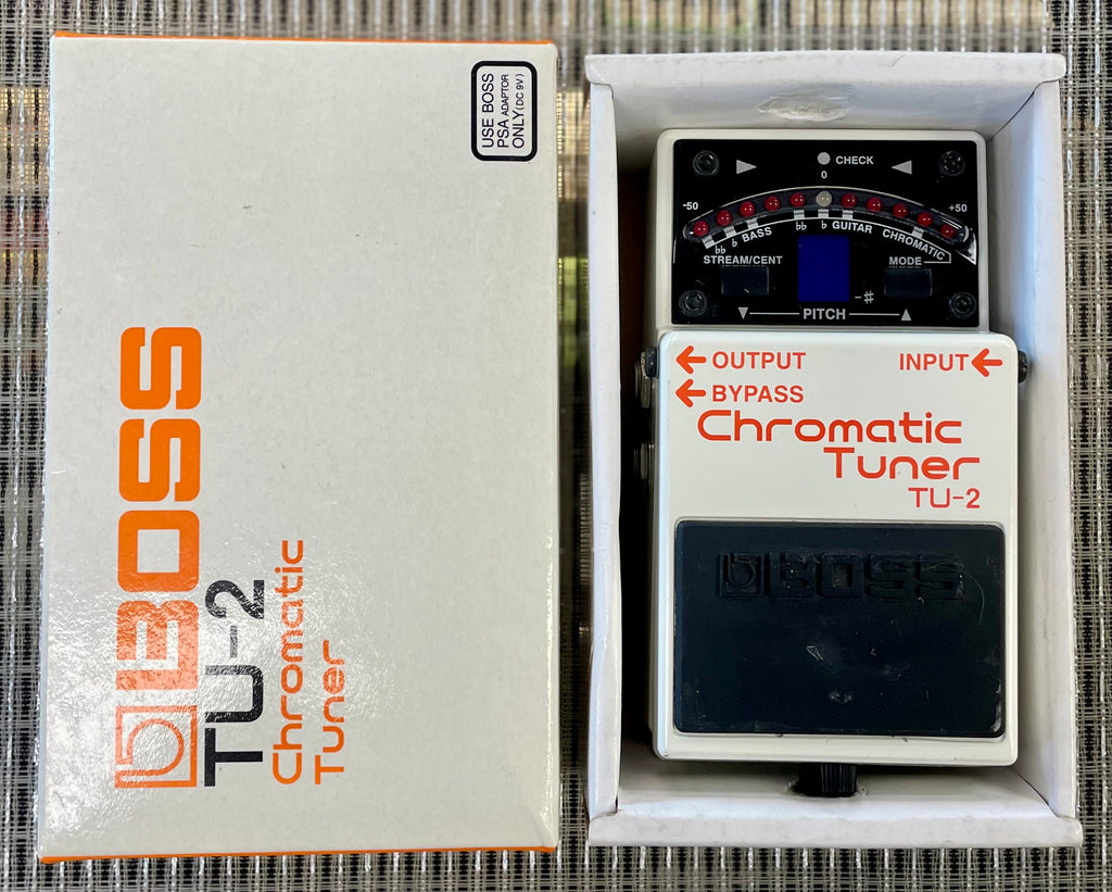 Boss TU-2 Tuner Pedal- Taiwan -September 2007 ( IN BOX) ( Pre Owned) JW28341-Boss-Infinite Music