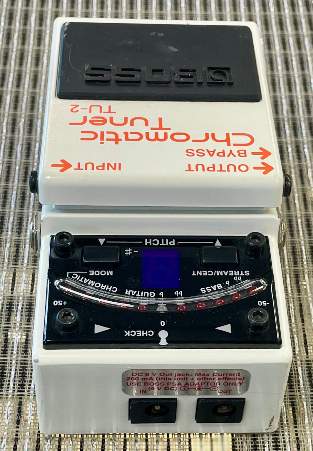 Boss TU-2 Tuner Pedal- Taiwan -September 2007 ( IN BOX) ( Pre Owned) JW28341-Boss-Infinite Music
