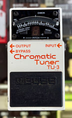 Boss TU-3 Chromatic Pedal Tuner (Pre Owned)-Boss-Infinite Music