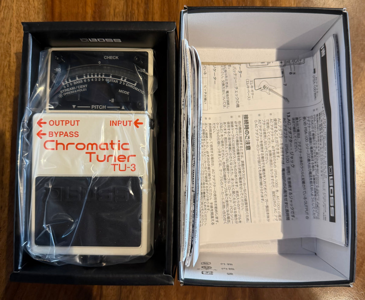 Boss TU-3 Chromatic Tuner Pedal - Taiwan - Nov 2015 ( Pre Owned... In Box...Mint) P0G1198-Boss-Infinite Music