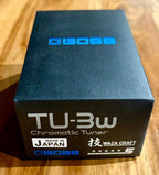 Boss TU-3W Tuner Pedal - Japan - Sep 2020 ( Pre Owned... In Box...Mint) A8L2984-Boss-Infinite Music
