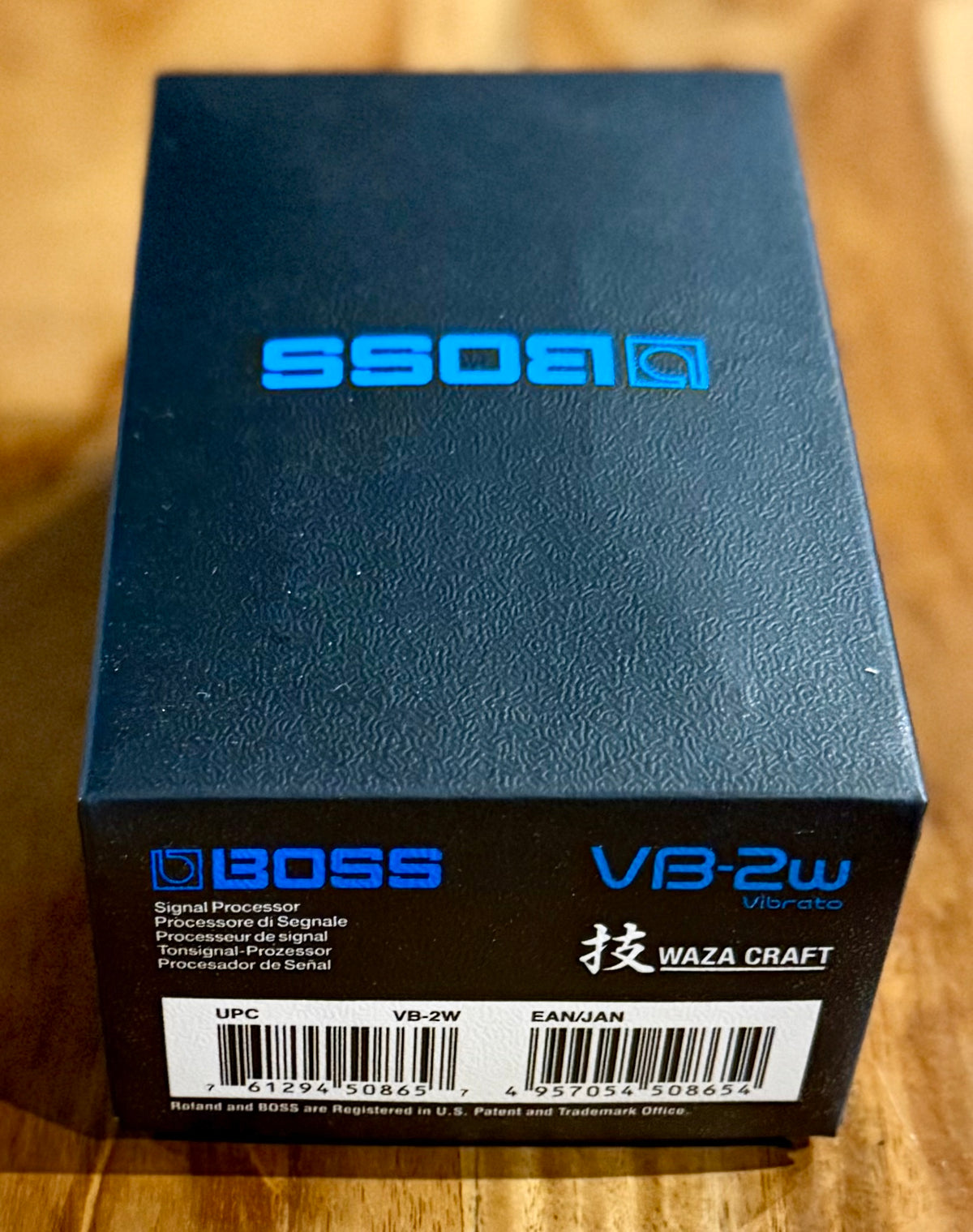 Boss VB-2W Vibrato Guitar Pedal - Taiwan - Feb 2016 ( Pre Owned... In Box...Mint) Z3G2910-Infinite Music-Infinite Music