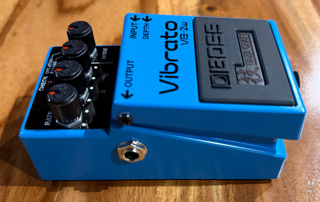 Boss VB-2W Vibrato Guitar Pedal - Taiwan - Feb 2016 ( Pre Owned... In Box...Mint) Z3G2910-Infinite Music-Infinite Music