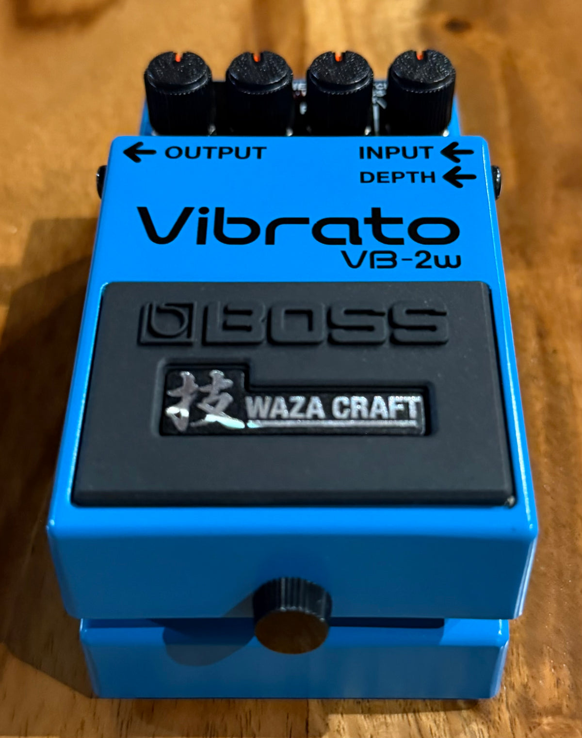 Boss VB-2W Vibrato Guitar Pedal - Taiwan - Feb 2016 ( Pre Owned... In Box...Mint) Z3G2910-Infinite Music-Infinite Music