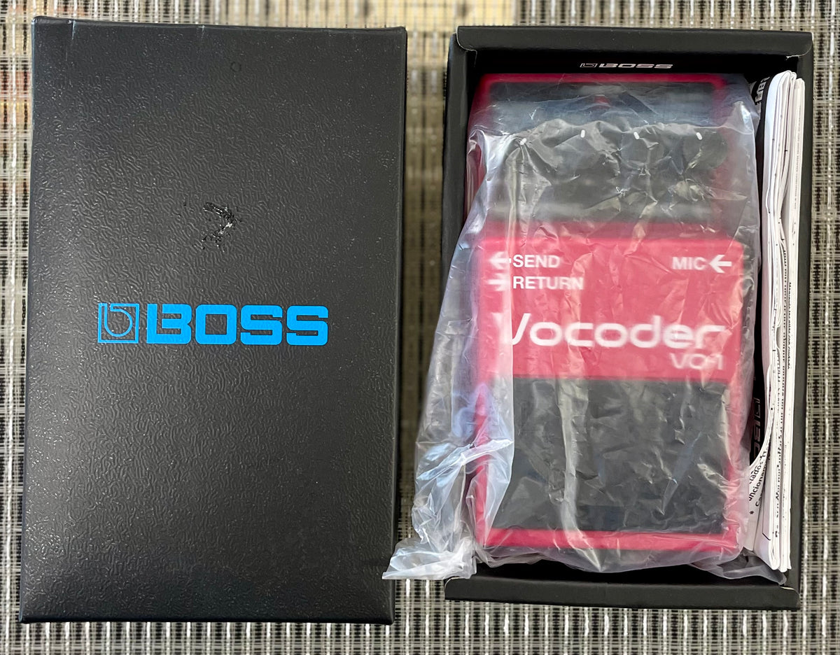 Boss VO-1 Vocoder Pedal- Taiwan - March 2016 (As New... IN BOX) ( Pre Owned) Z4G3287-Boss-Infinite Music