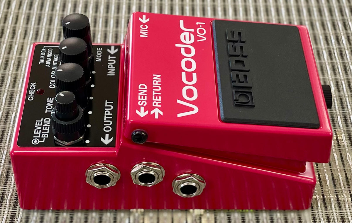 Boss VO-1 Vocoder Pedal- Taiwan - March 2016 (As New... IN BOX) ( Pre Owned) Z4G3287-Boss-Infinite Music