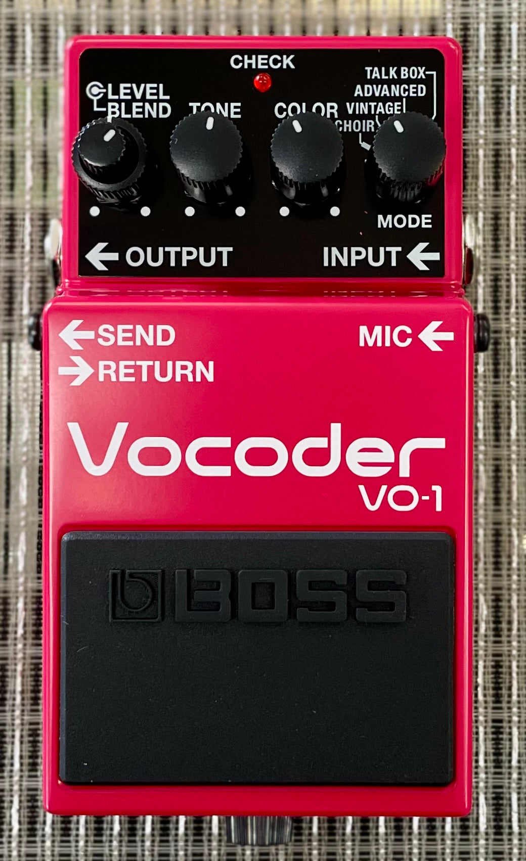 Boss VO-1 Vocoder Pedal- Taiwan - March 2016 (As New... IN BOX) ( Pre Owned) Z4G3287-Boss-Infinite Music
