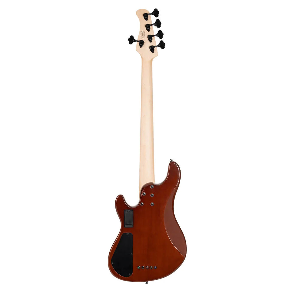 Cort GB-Fusion 5 String Bass - Antique Brown Burst W/- Deluxe Gig Bag (C30840)