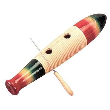 CPK Multi Coloured Wood Shell Guiro-CPK-Infinite Music