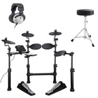 Carlsbro 5 Piece Electronic Drum Kit Package - Drum Throne & Headphones-Carlsbro-Infinite Music