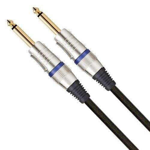 Carson 10Ft Braided Instrument Cable - Black-carson-Infinite Music