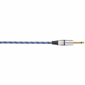 Carson 20Ft Braided Instrument Cable - Blue-carson-Infinite Music