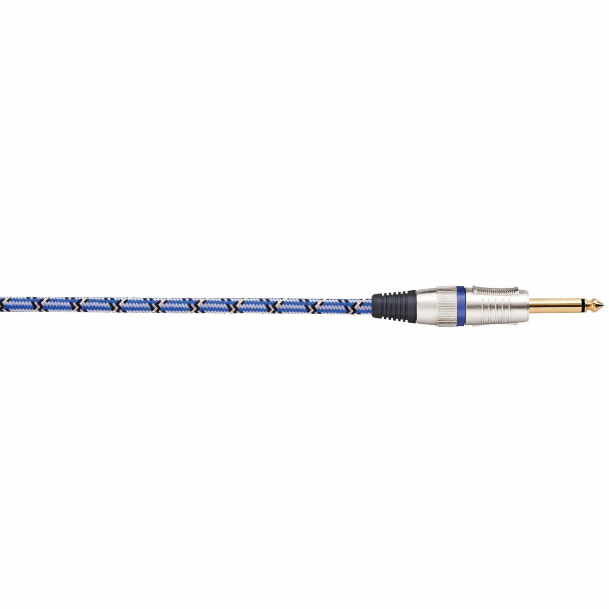 Carson 20Ft Braided Instrument Cable - Blue-carson-Infinite Music