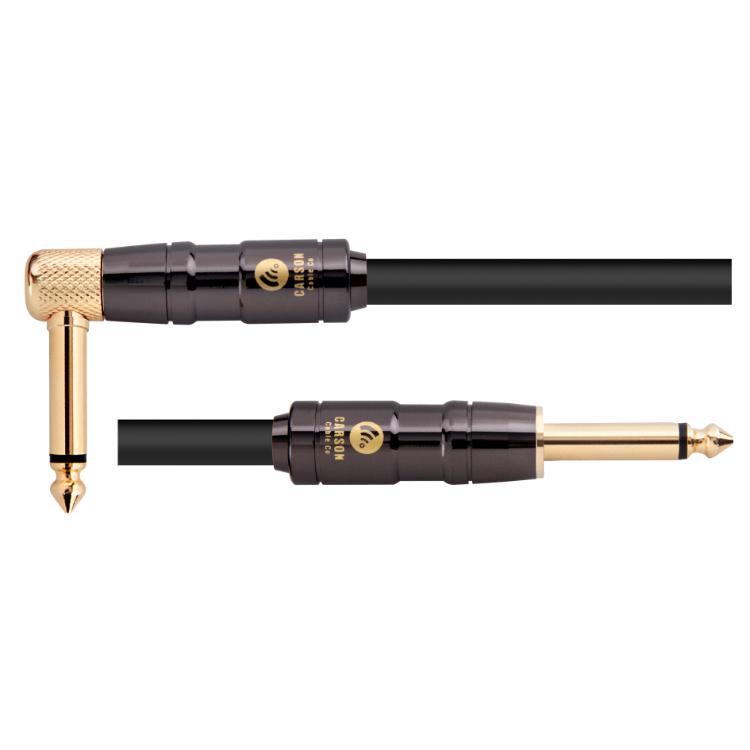 Carson Pro 10 Ft Instrument Cable - Black-carson-Infinite Music