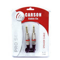 Carson Pro Black Speaker Cable - 5 Ft-carson-Infinite Music