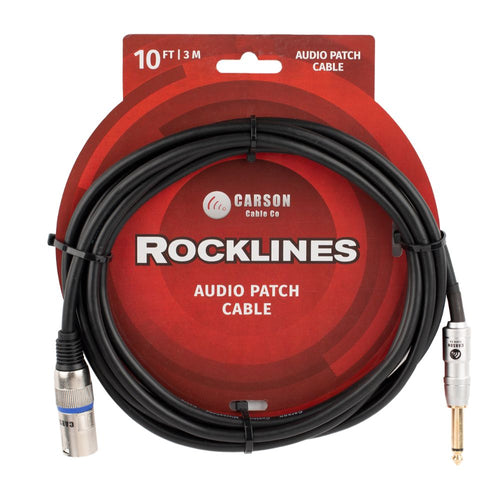 Carson Rocklines 10 Ft Mic/Audio Cable-carson-Infinite Music