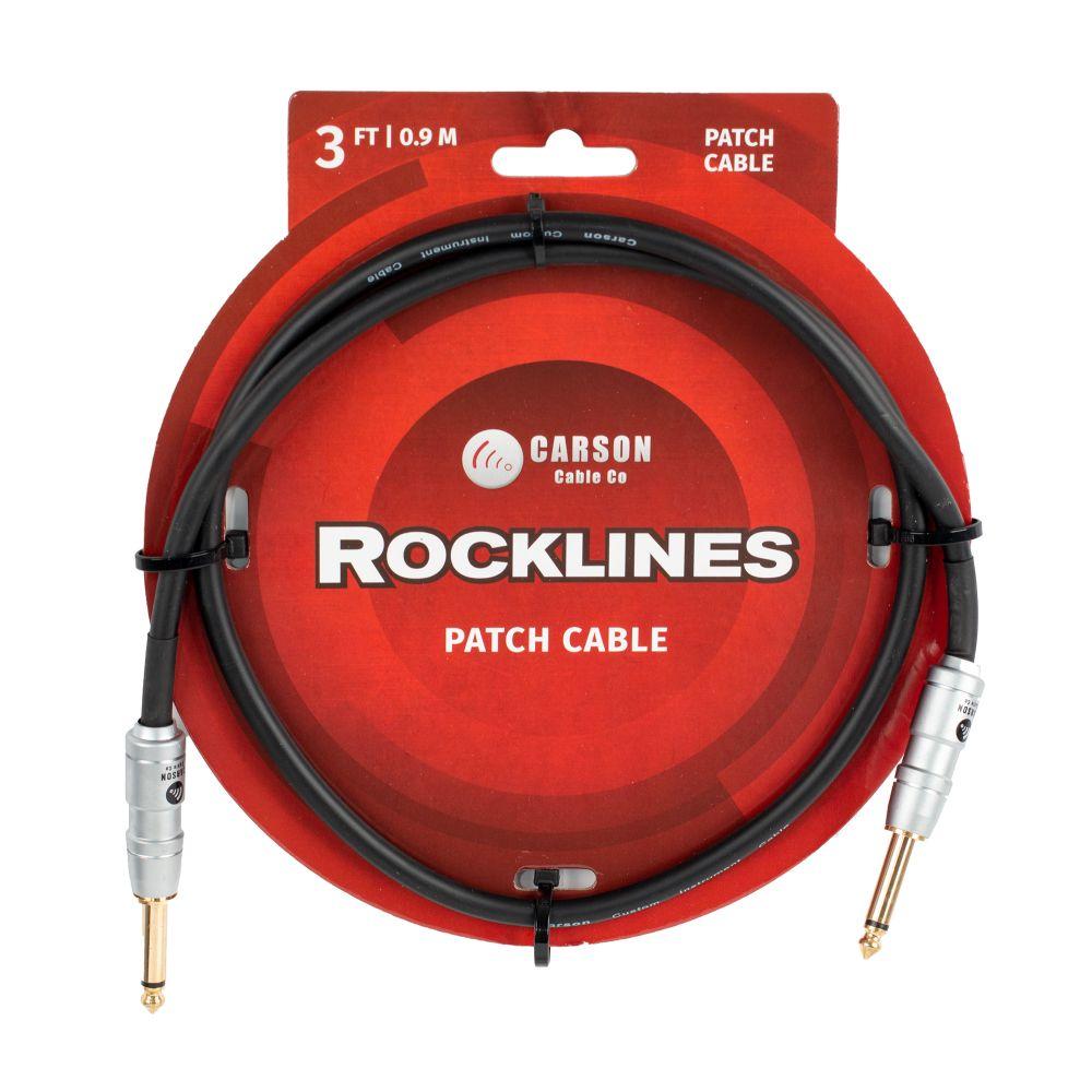 Carson Rocklines 3 Foot Patch Cable-carson-Infinite Music