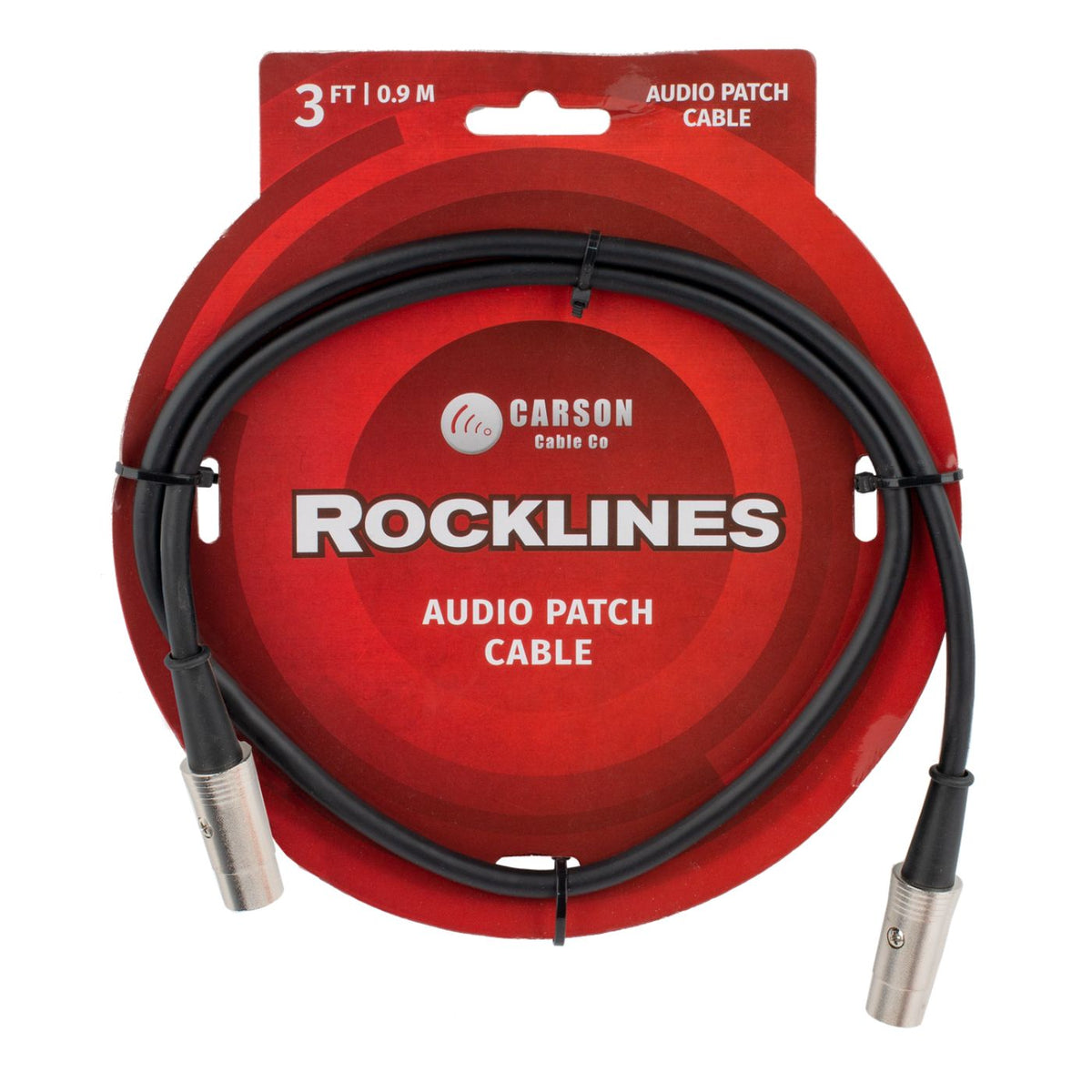 Carson Rocklines 3 Ft Midi Cable-Carson-Infinite Music