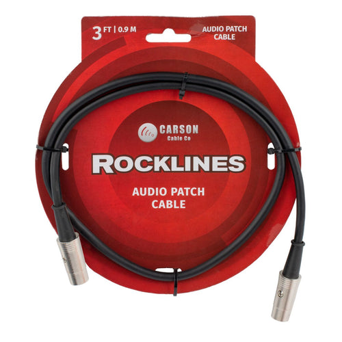 Carson Rocklines 3 Ft Midi Cable-Carson-Infinite Music