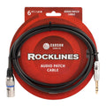 Carson Rocklines ROM06ST 6Ft Mic Audio Cable-carson-Infinite Music