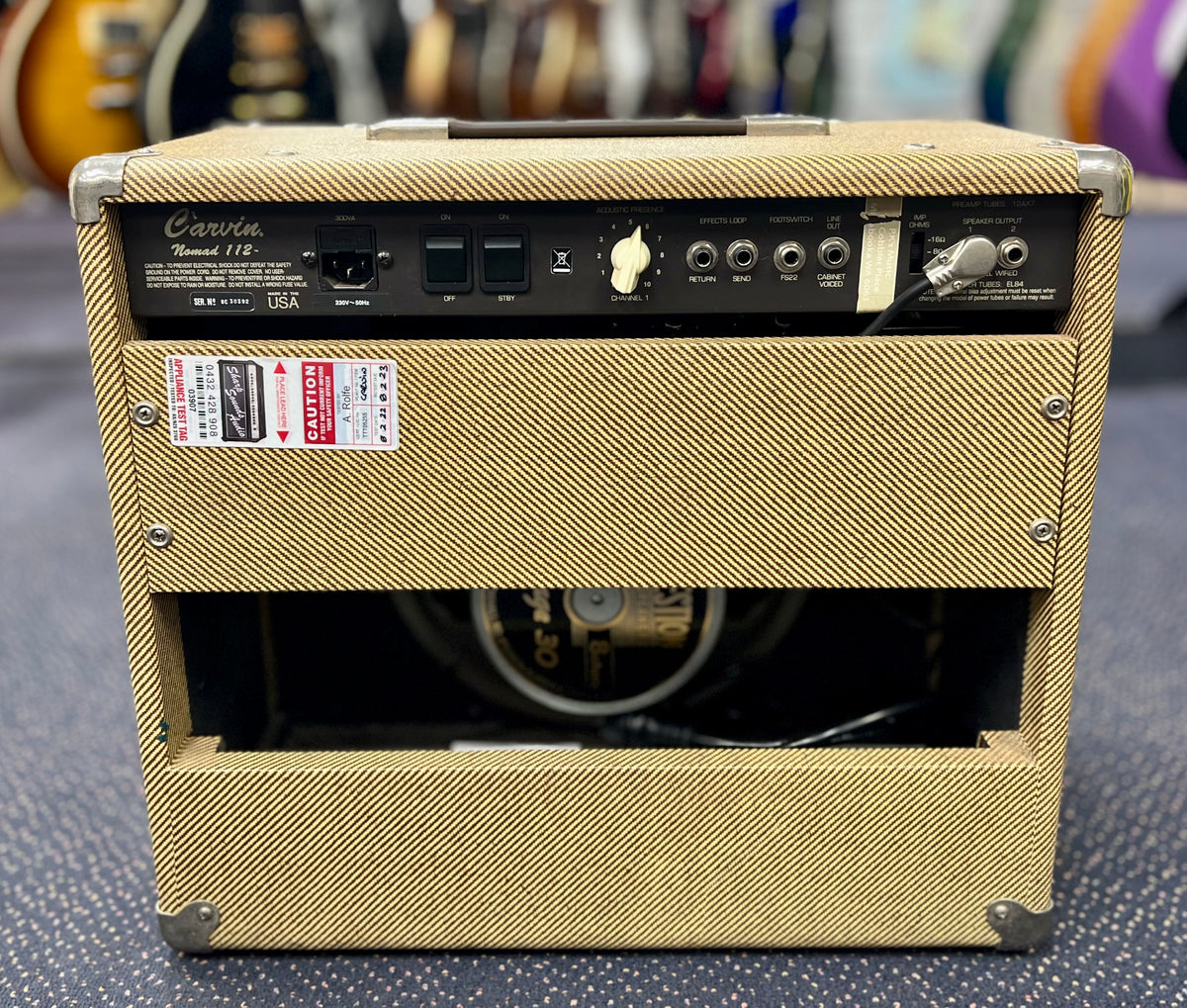 Carvin NOMAD 50 Watt All Valve Combo Amp Electric Guitar Amplifier MAD ...