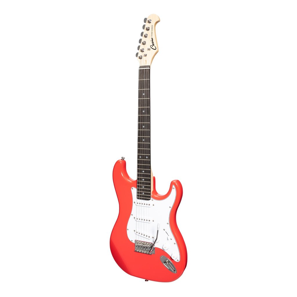 Casino ST-Style Electric Guitar Pack - Hot Lips Pink-Casino-Infinite Music