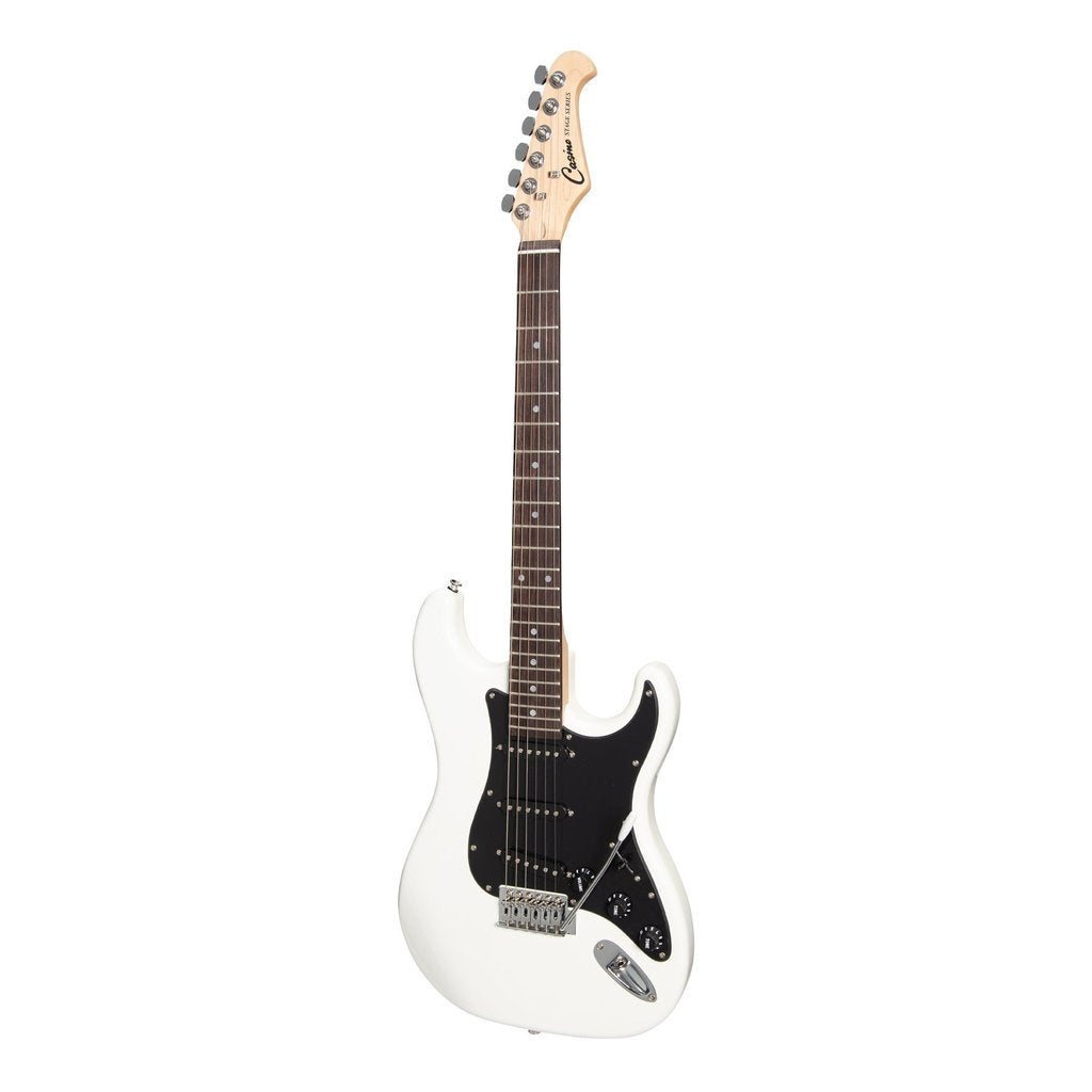 Casino ST-Style Electric Guitar Pack - White-Casino-Infinite Music