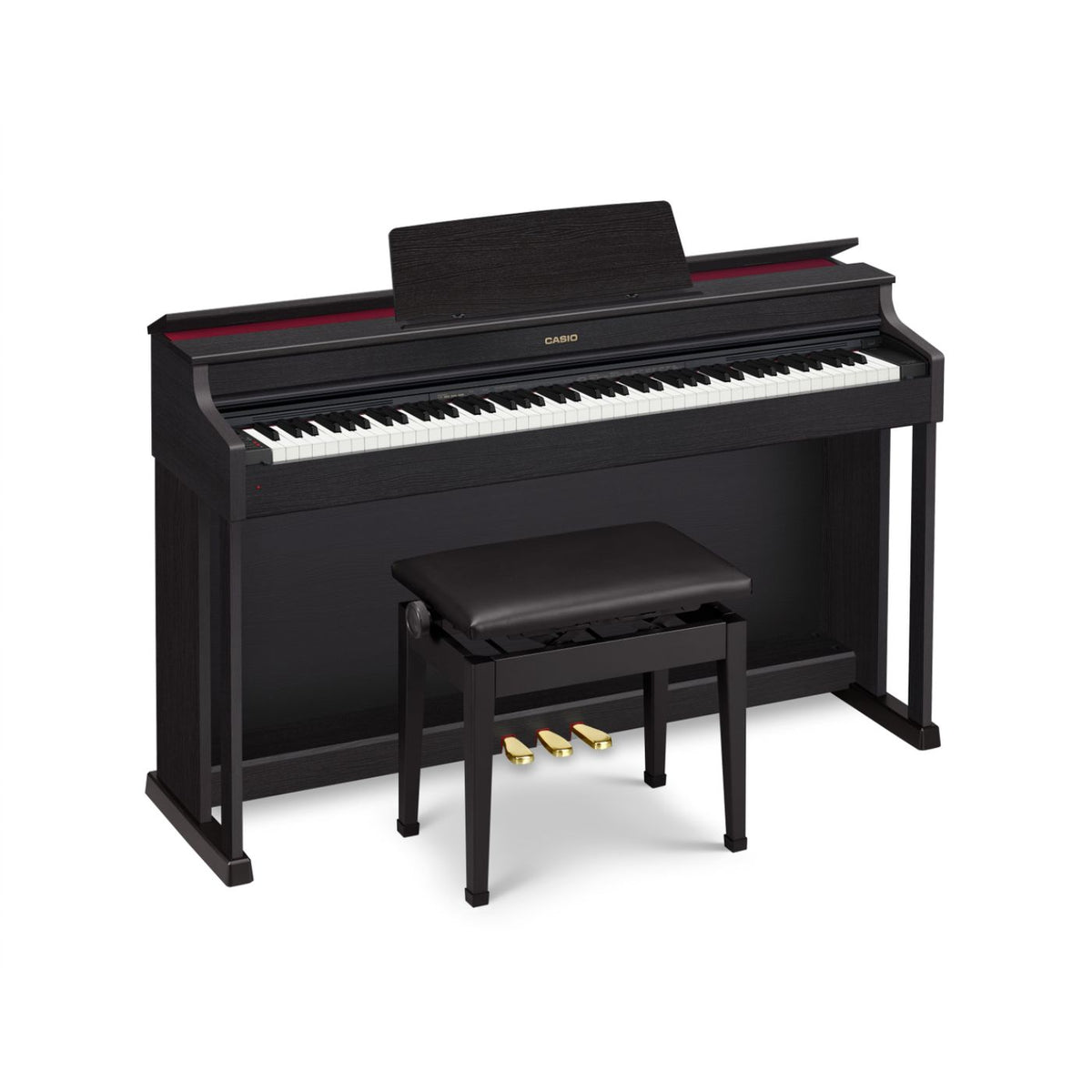 Casio AP470 Digital Piano - Black with Bench-Casio-Infinite Music